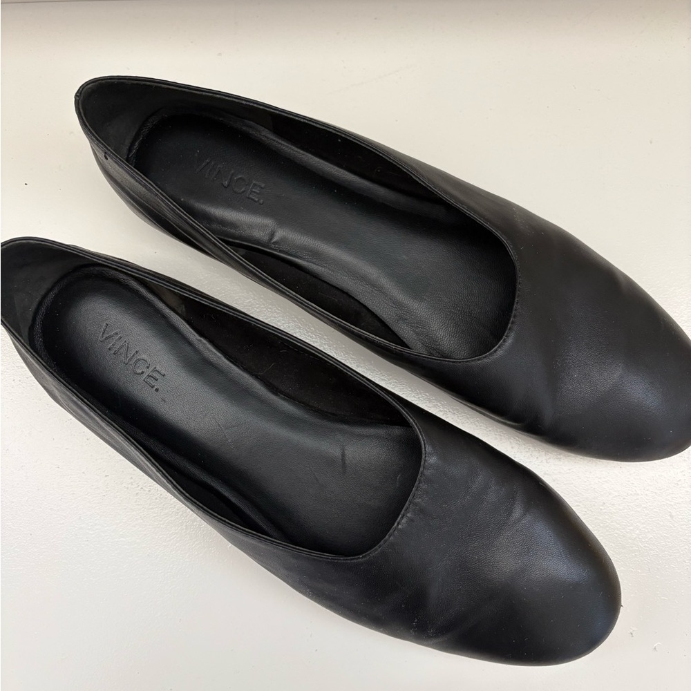 Vince leather flats